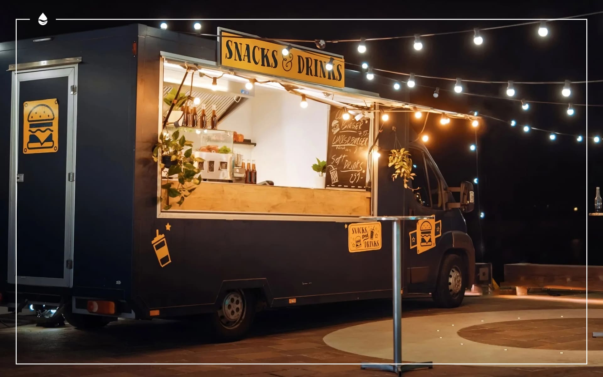 Bac à graisse food truck